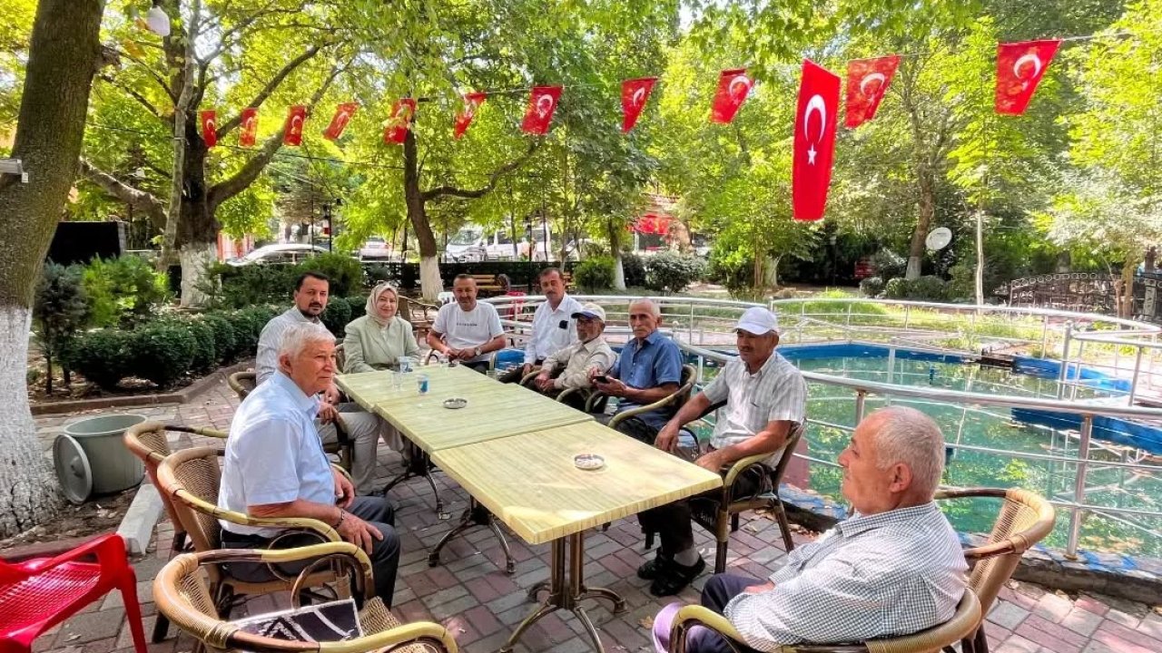 Hisarcık Dereköy’de "Arazi Toplulaştırması" söyleşisi düzenlendi