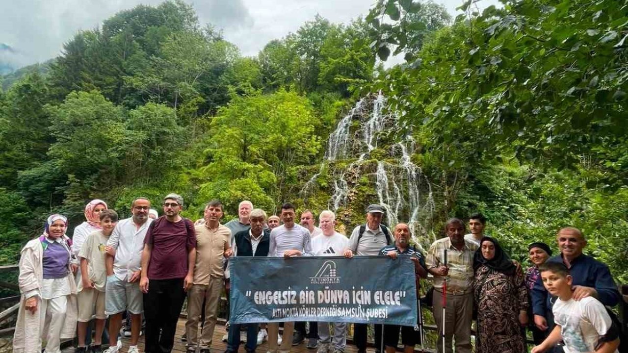 Görme engellilere Karadeniz turu