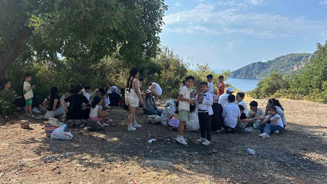 Fethiye’de 20’si çocuk 39 düzensiz göçmen yakalandı
