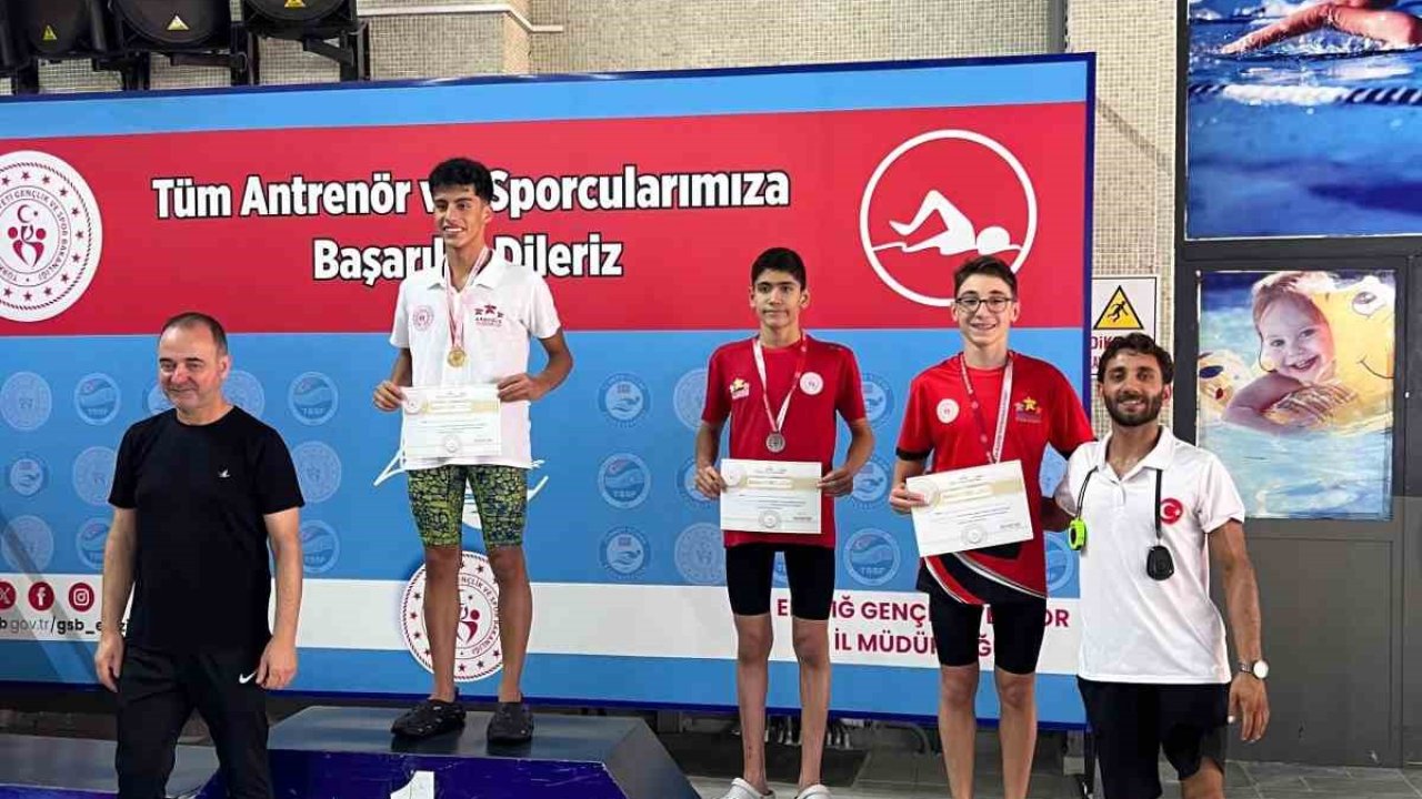 Aydınlı yüzücülerden Türkiye Şampiyonası’nda çifte başarı