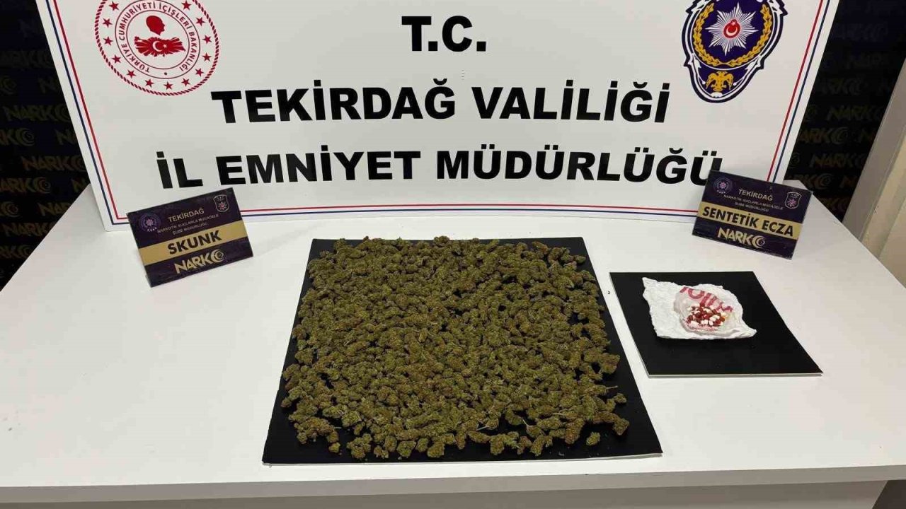 Tekirdağ’da uyuşturucu operasyonu: 7 şüpheli tutuklandı