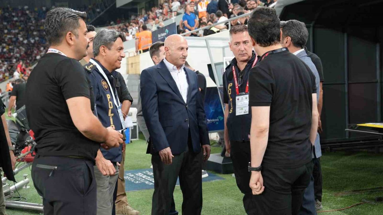 Eryaman Stadyumu’nda geniş güvenlik tedbirleri