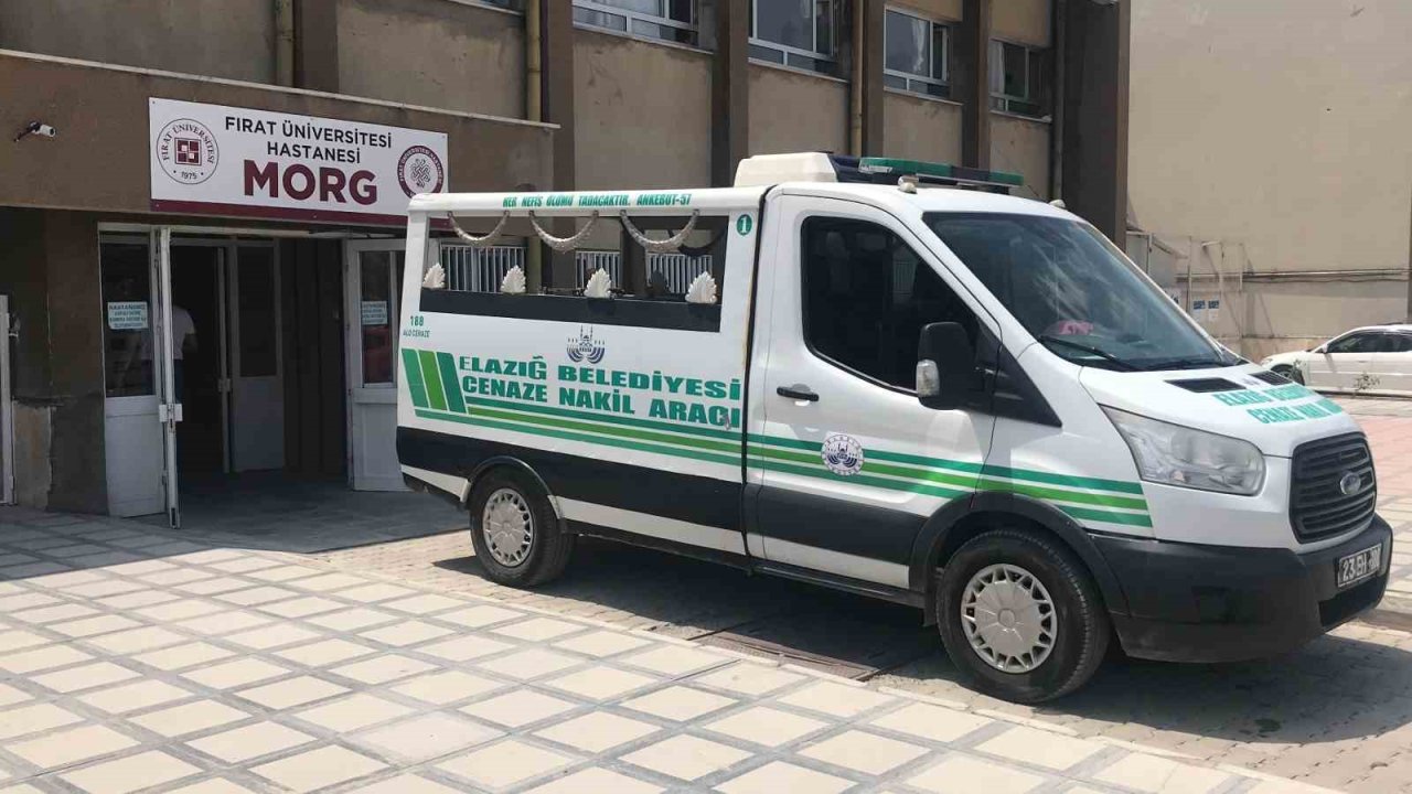 Elazığ’da trafik kazası: 1 ölü 1 yaralı