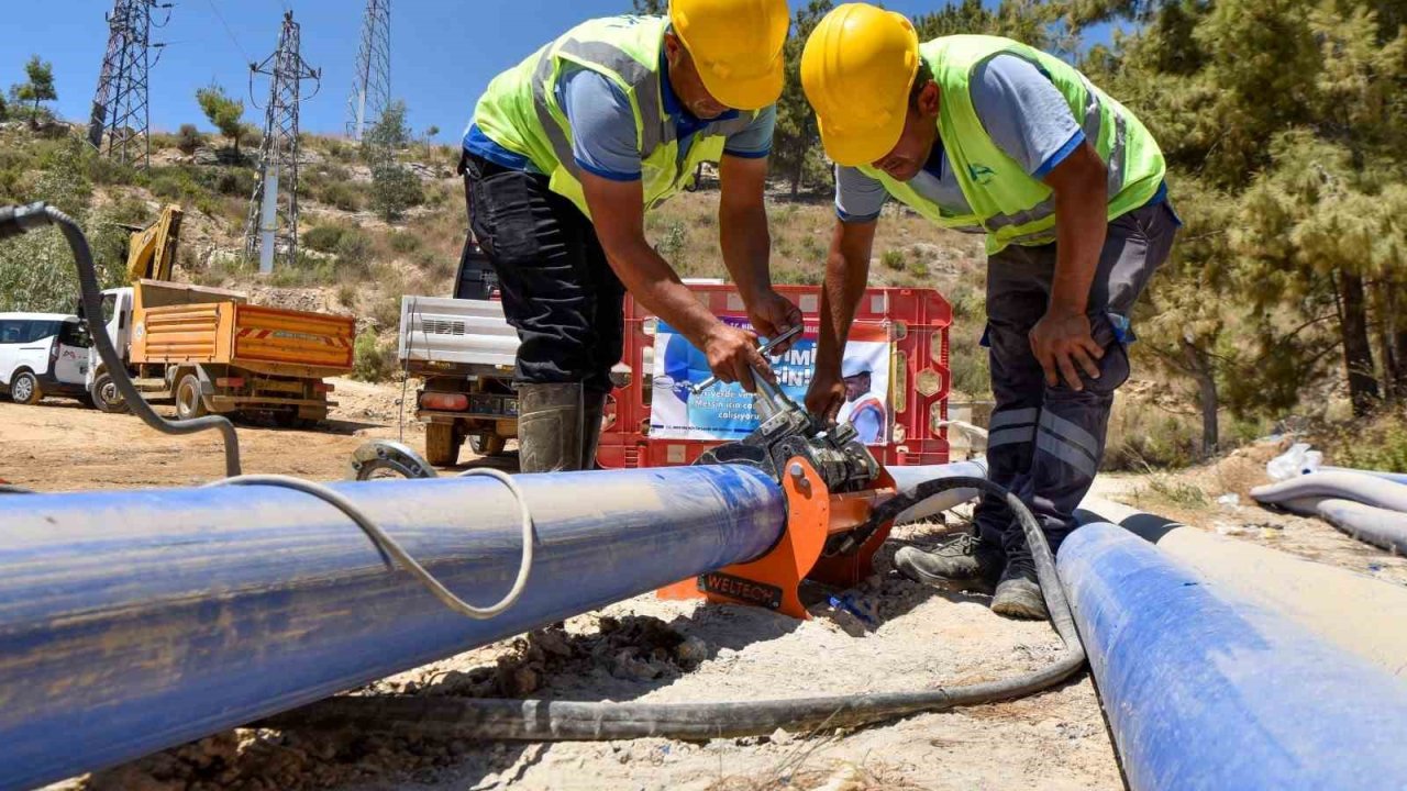 Mersin’de yıllardır kullanılmayan içme suyu deposu yeniden hizmete alındı