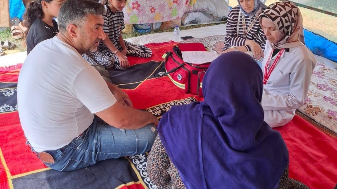 Düzce’de mevsimlik tarım işçilerine sağlık taraması yapıldı