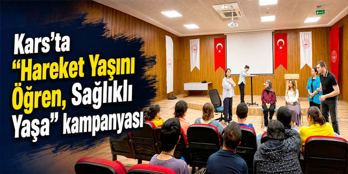 “Hareket Yaşını Öğren, Sağlıklı Yaşa” kampanyası