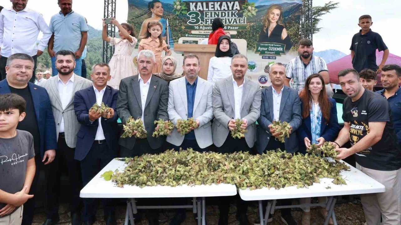 Kahramanmaraş’ın Karadeniz’i Kalekaya’da Fındık Festivali