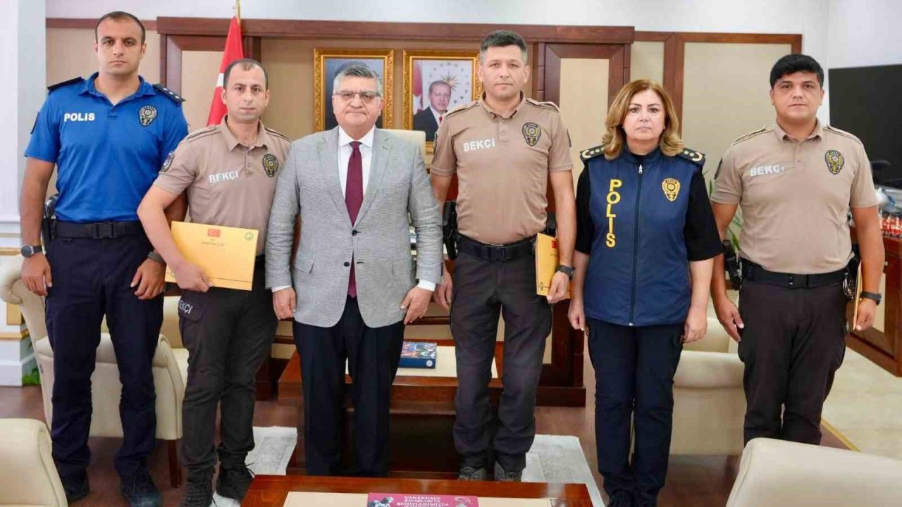 Sinop’ta başarılı bekçilere ödül