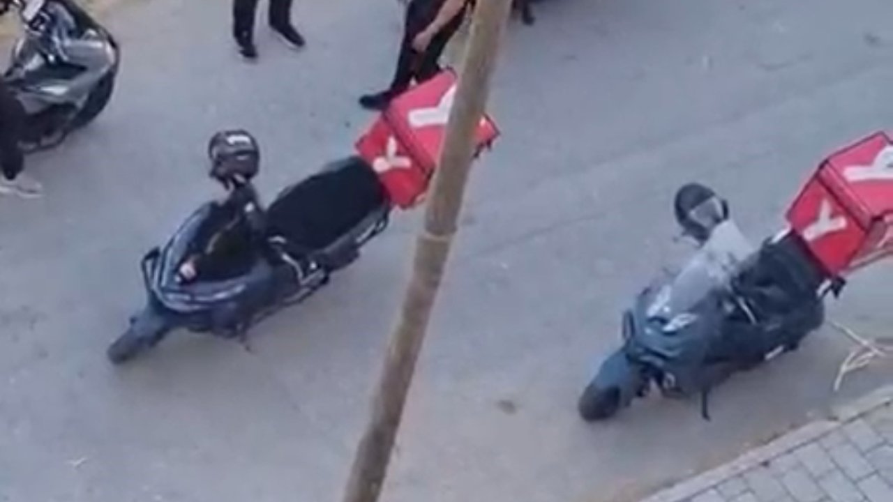 Korsan sipariş kuryeleri kapıya dizdi, kuryeler isyan etti