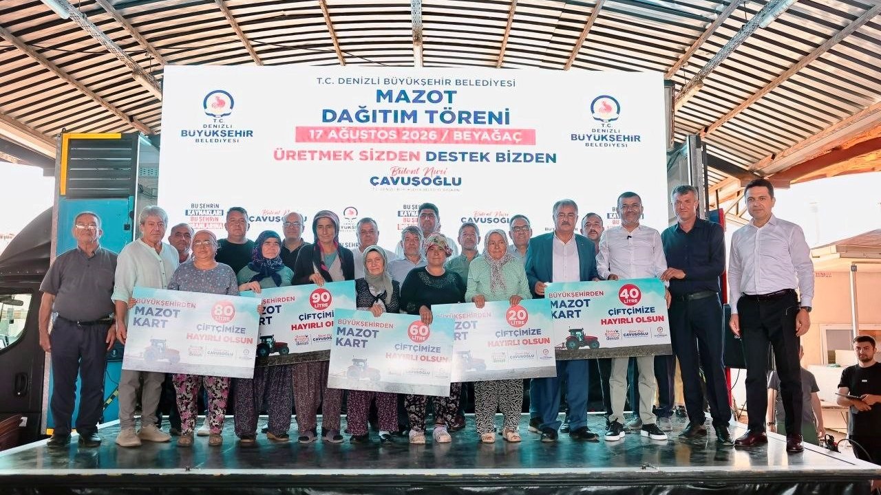 Mazot Kart dağıtımı Beyağaç’tan başladı