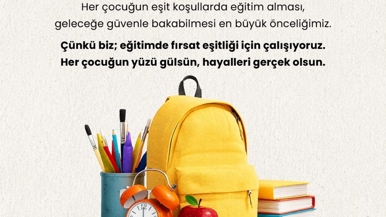 Marmaris Belediyesi’nden öğrencilere kırtasiye ve beslenme desteği