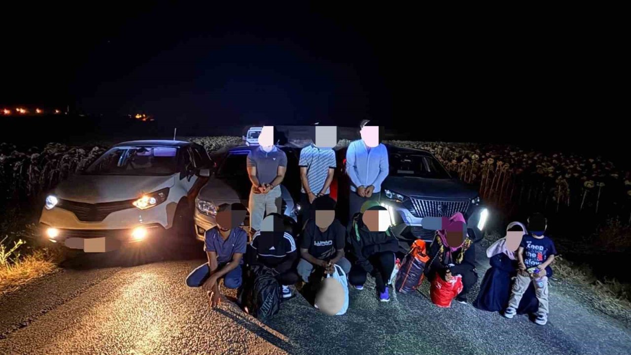 Edirne’de göçmen kaçakçılığı operasyonu: 3 organizatör ve 7 düzensiz göçmen yakalandı