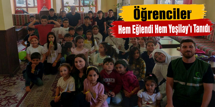 Kars’ta Yeşilay ve Öğrenciler Bir Araya Geldi