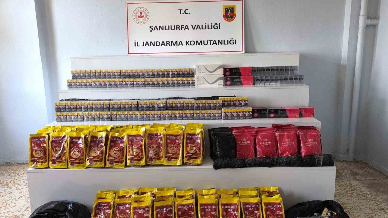 Şanlıurfa’da kaçakçılık operasyonunda 16 kişiye işlem yapıldı