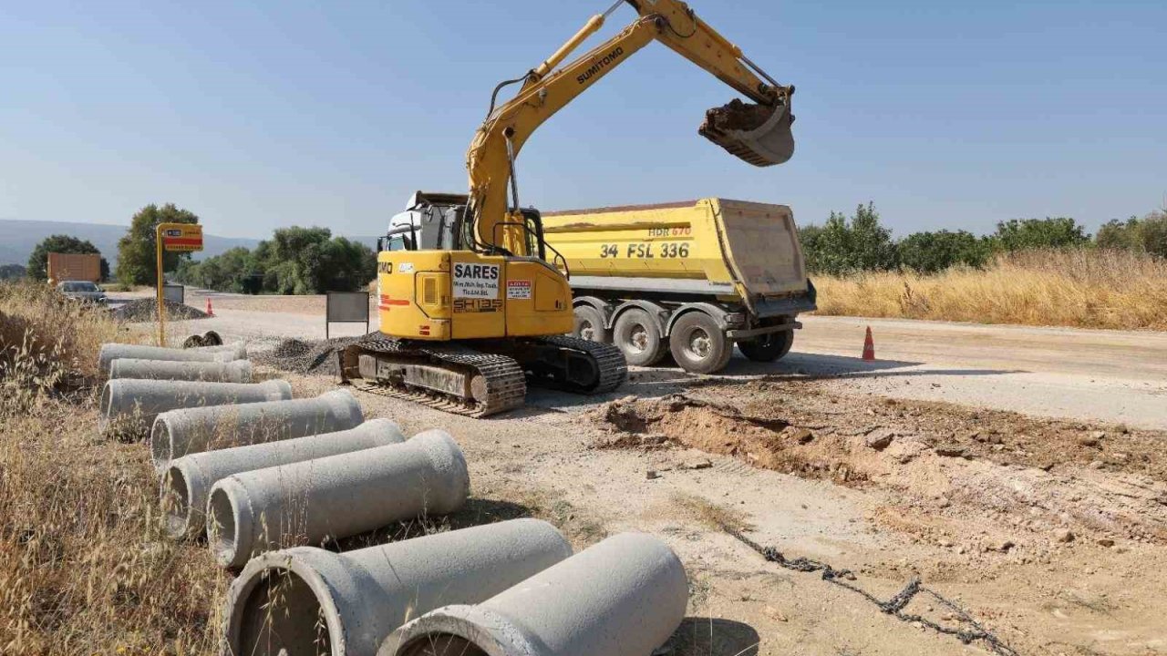 Büyükşehir’den Nilüfer’e 7 bin 600 metrelik altyapı yatırımı