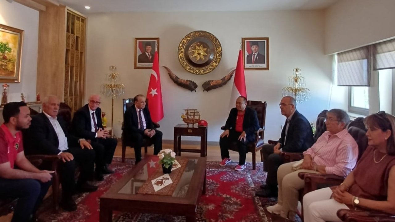 Engelli derneklerinden Endonezya Büyükelçiliği’nde iş birliği görüşmesi