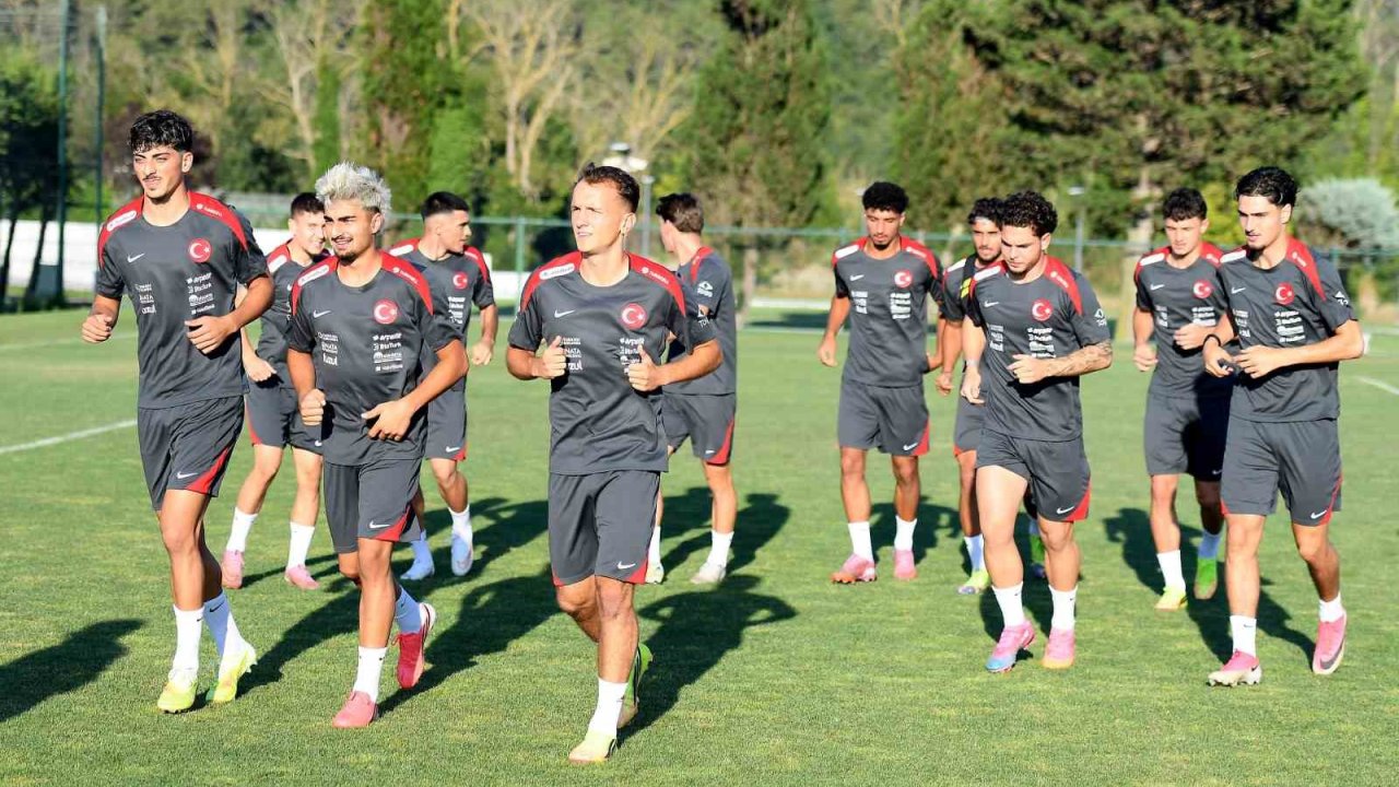 U20 Milli Takımı, 2026 Akdeniz Oyunları hazırlıklarına Riva’da başladı