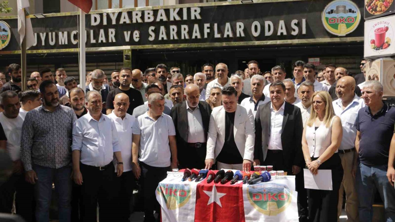 Diyarbakır’da iş dünyası temsilcilerinden kurşunlama olayına tepki