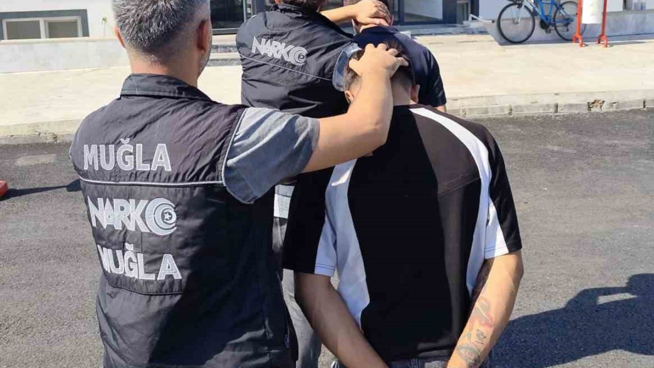 Dalaman’a otobüsle uyuşturucu getiren şüpheli tutuklandı