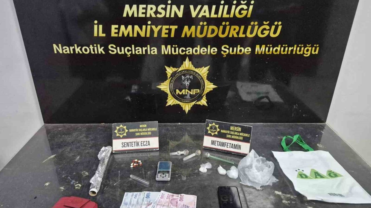 Mersin’de uyuşturucu operasyonu: 2 şüpheli tutuklandı