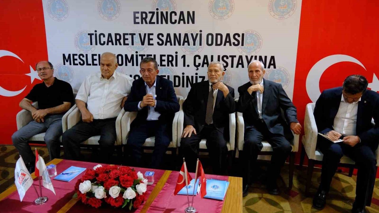 Erzincan TSO 13. Meslek Grubu Çalıştayında sektörün geleceği ele alındı