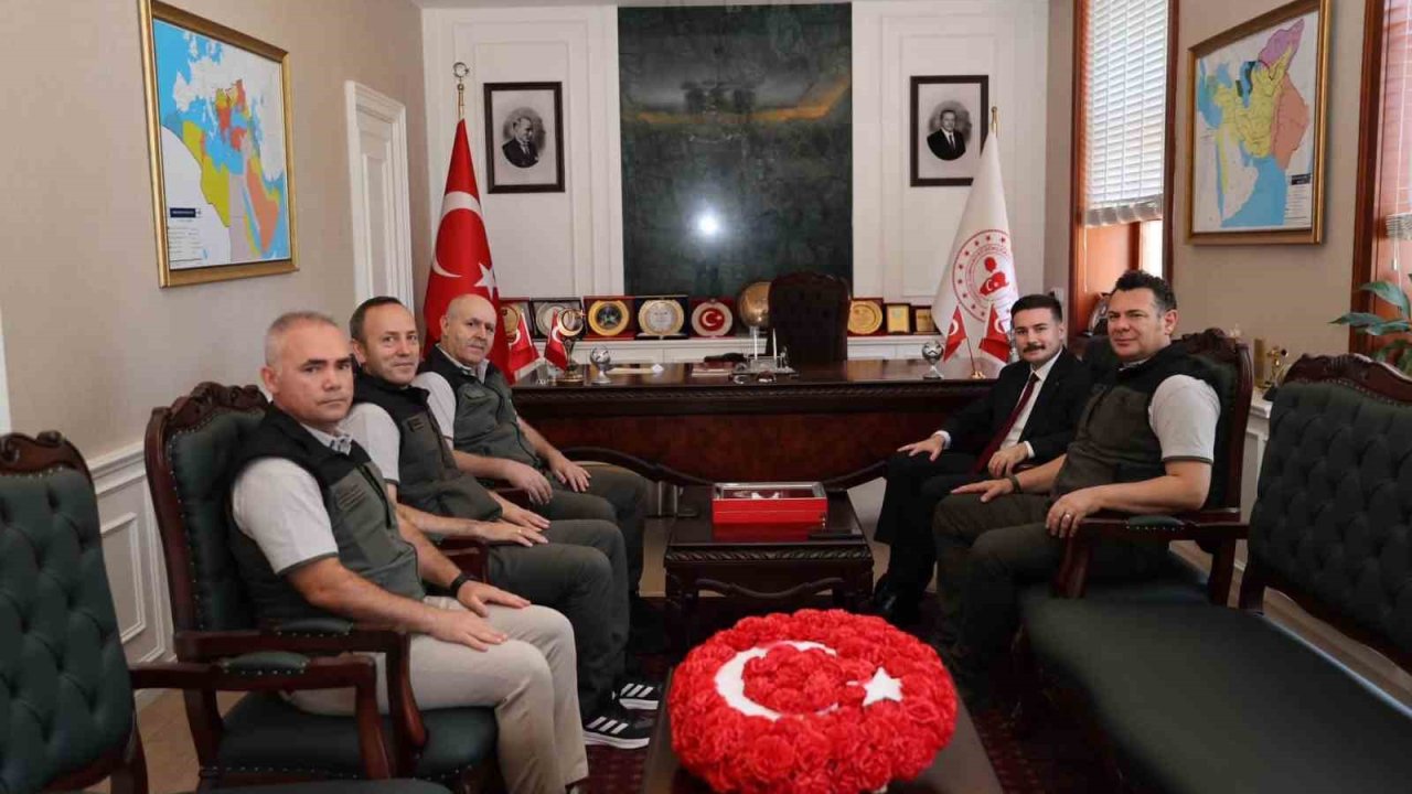 Gökçeada’da orman yangınlarıyla mücadele kapsamında yürütülen çalışmalar masaya yatırıldı