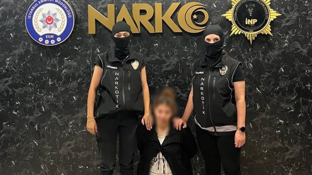Uluslararası çapta kırmızı bültenle aranan Faslı uyuşturucu kaçakçısı kadın İstanbul’da yakalandı