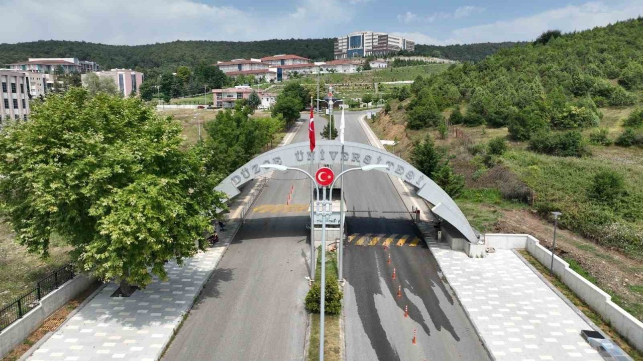 Düzce Üniversitesi Yüzde 100 doluluk oranına ulaştı