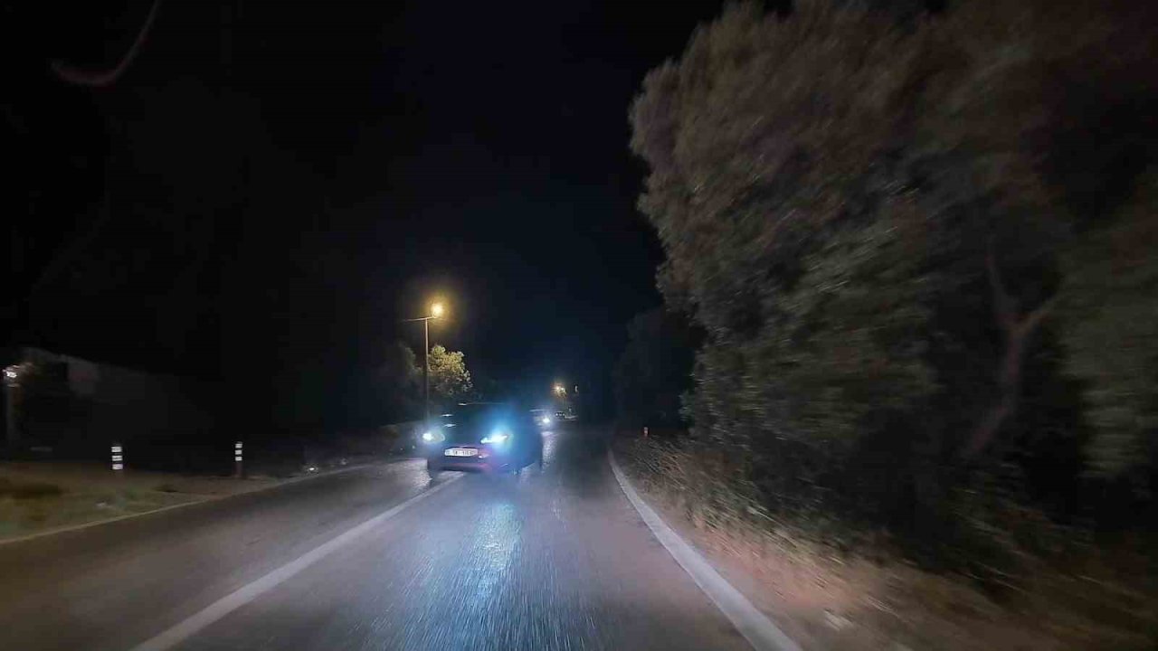 Erdek’te hatalı sollama kazaya davetiye çıkardı