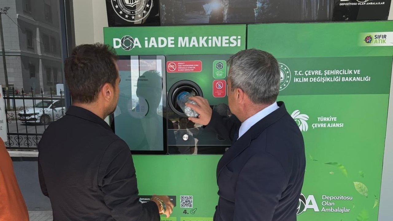 Samsun’da DOA sistemiyle 2 milyondan fazla ambalaj geri dönüşüme kazandırıldı