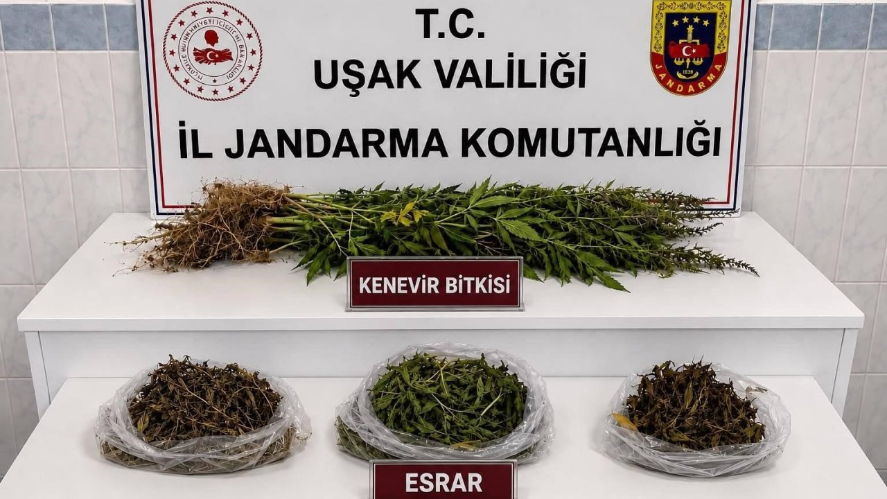 Uşak’ta kaçakçılık operasyonu