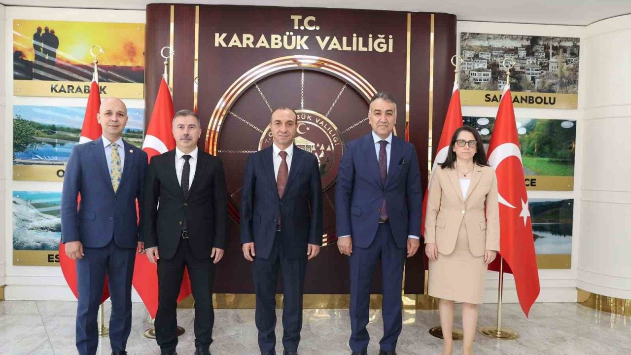 HSK üyesi Sait Özdemir, Vali Çağatay ile görüştü