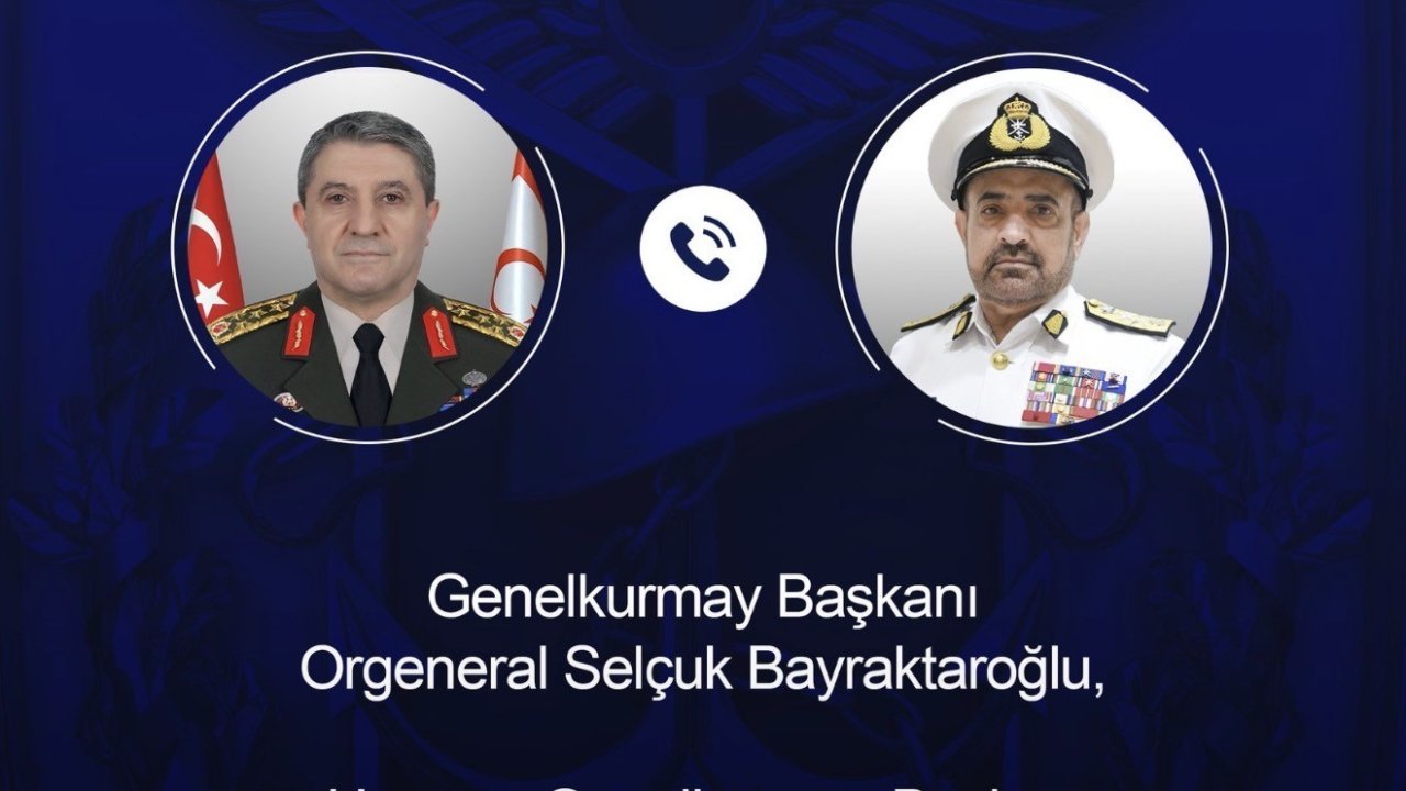 Genelkurmay Başkanı Orgeneral Bayraktaroğlu, Ummanlı mevkidaşı Al-Raisi ile görüştü