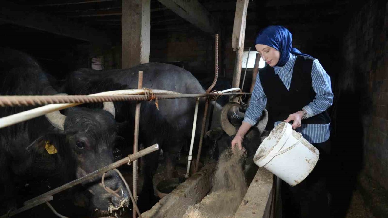Bayburt’un ‘Mandalı Kızı’: Köyünün simgesi oldu