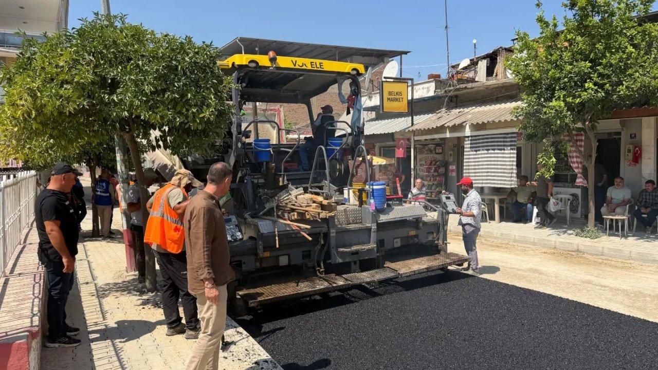 Yenipazar’da 2. etap asfalt çalışmaları başladı