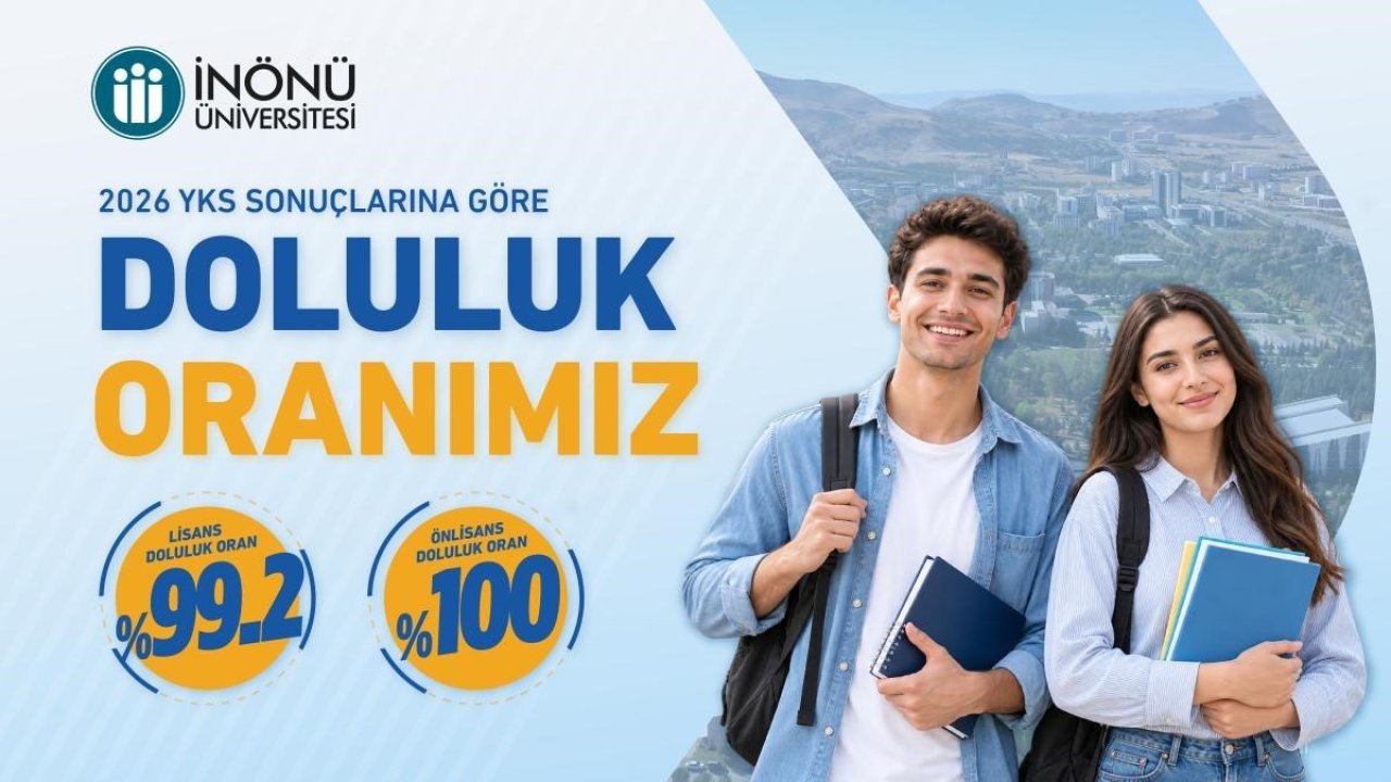 İnönü Üniversitesi YKS 2026’da doluluk oranıyla dikkat çekiyor