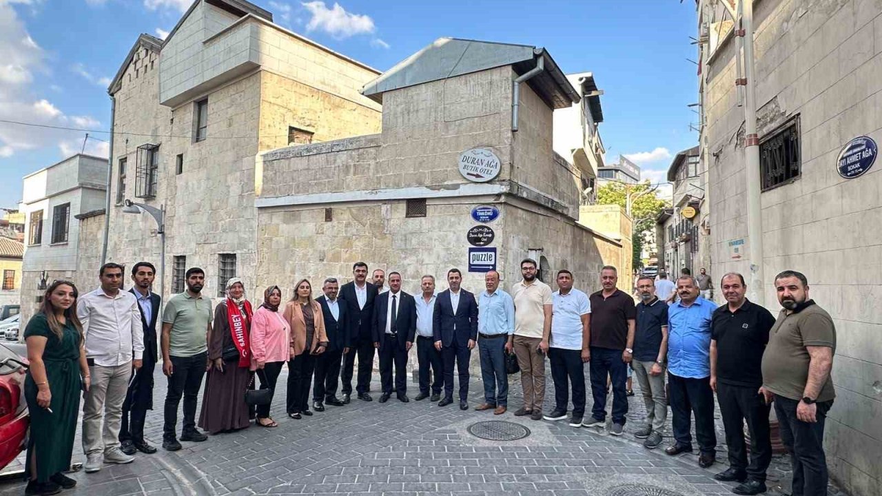 Milletvekili Bozgeyik, STK, esnaf ve muhtarları ziyaret ederek Gaziantep’in nabzı tuttu
