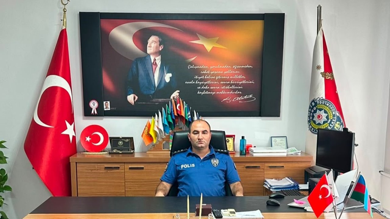 Vezirköprü’nün yeni Emniyet Müdürü Mustafa Yaşar
