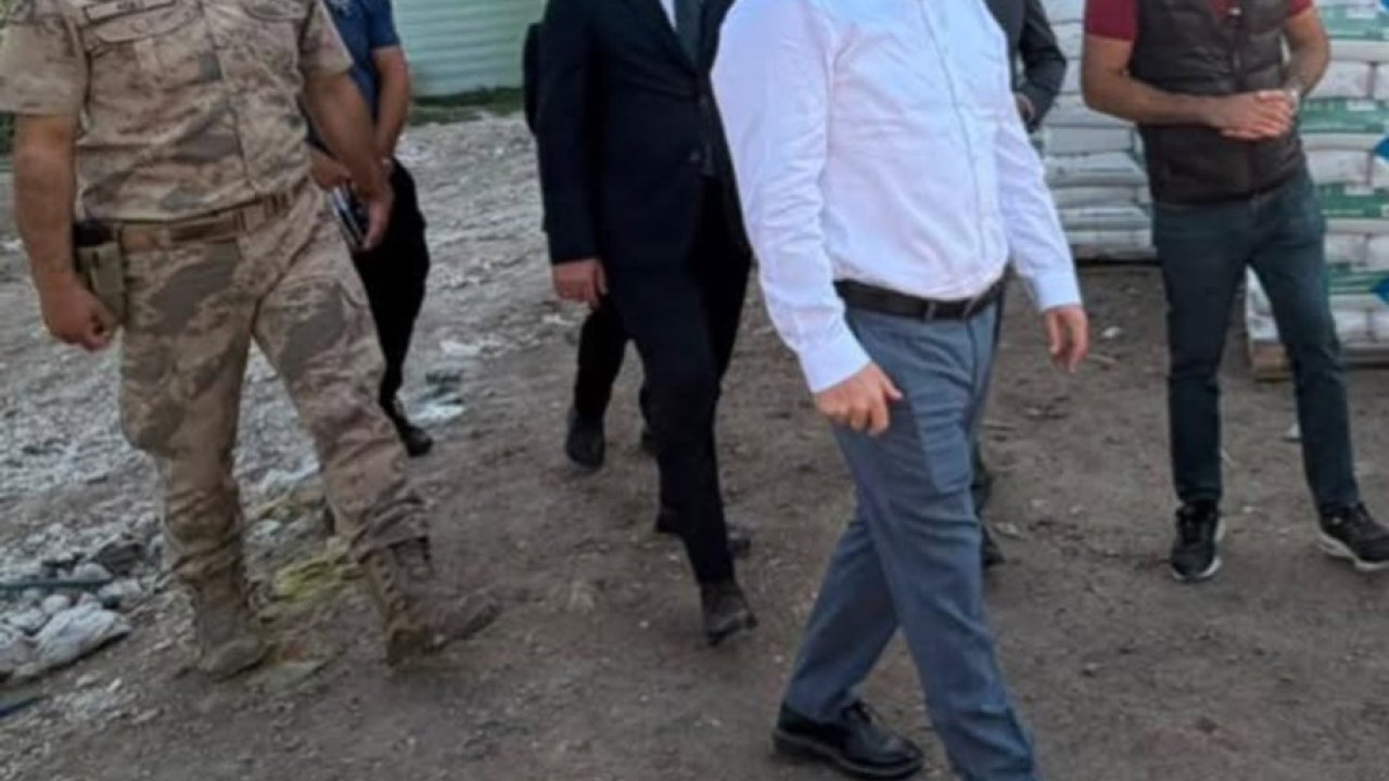 Kars Valisi Ziya Polat, Susuz’da incelemelerde bulundu