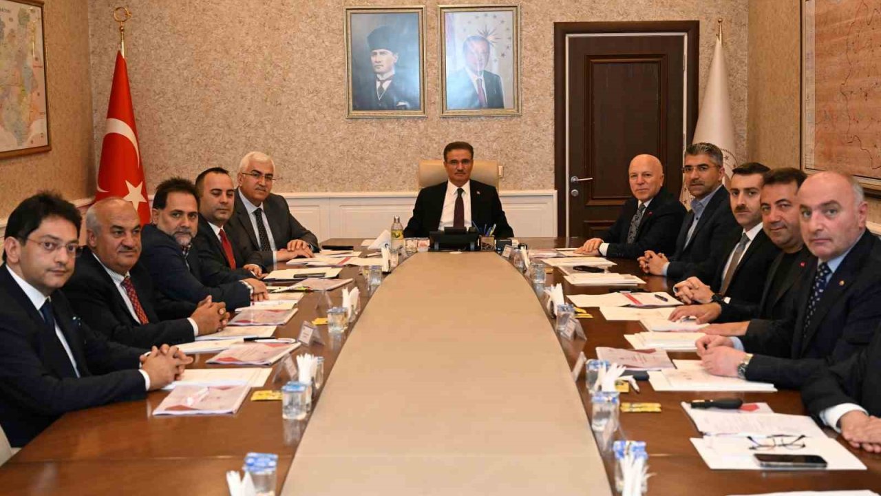 Aziziye Besi TDİOSB toplantısı yapıldı