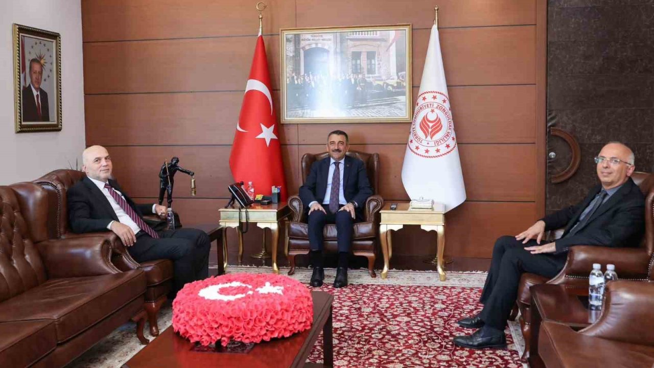 BEUN rektörü Ulusoy’dan Vali Hacıbektaşoğlu’na ziyaret