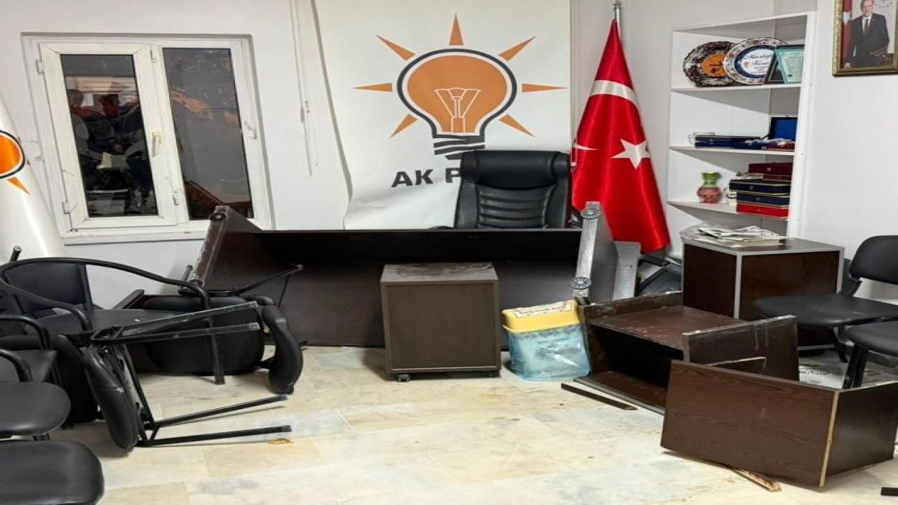 Emet’te AK Parti İlçe Başkanlığına saldırının şüphelisi yakalandı