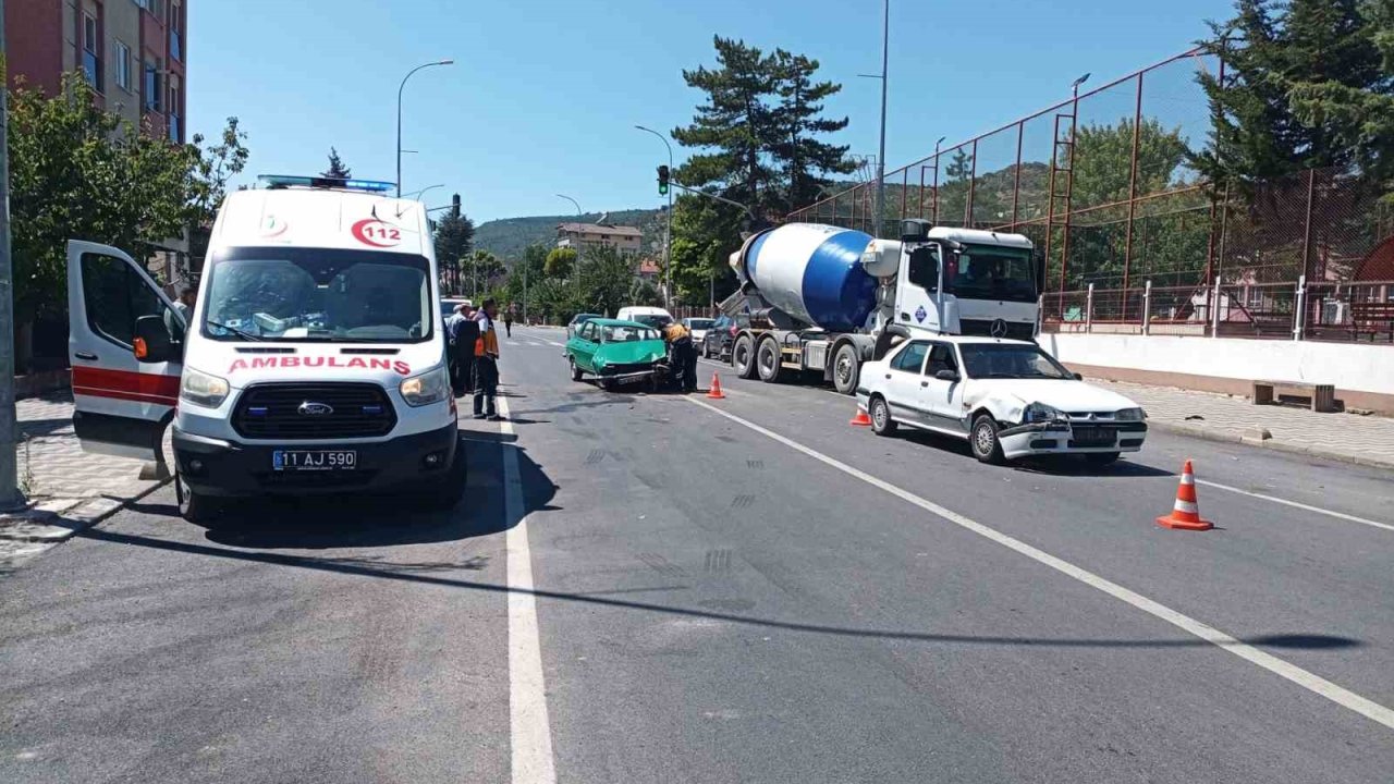 Bilecik’te meydana gelen trafik kazasında 1 kişi yaralandı