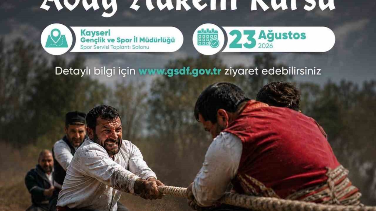 Halat Çekme Aday Hakem Kursu Kayseri’de düzenlenecek