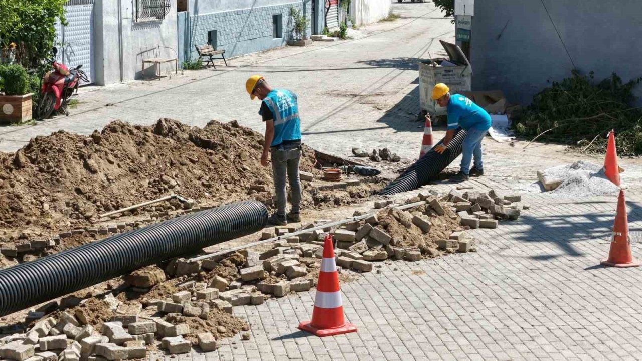 Aydın Büyükşehir’den İncirliova’da altyapı yatırımı