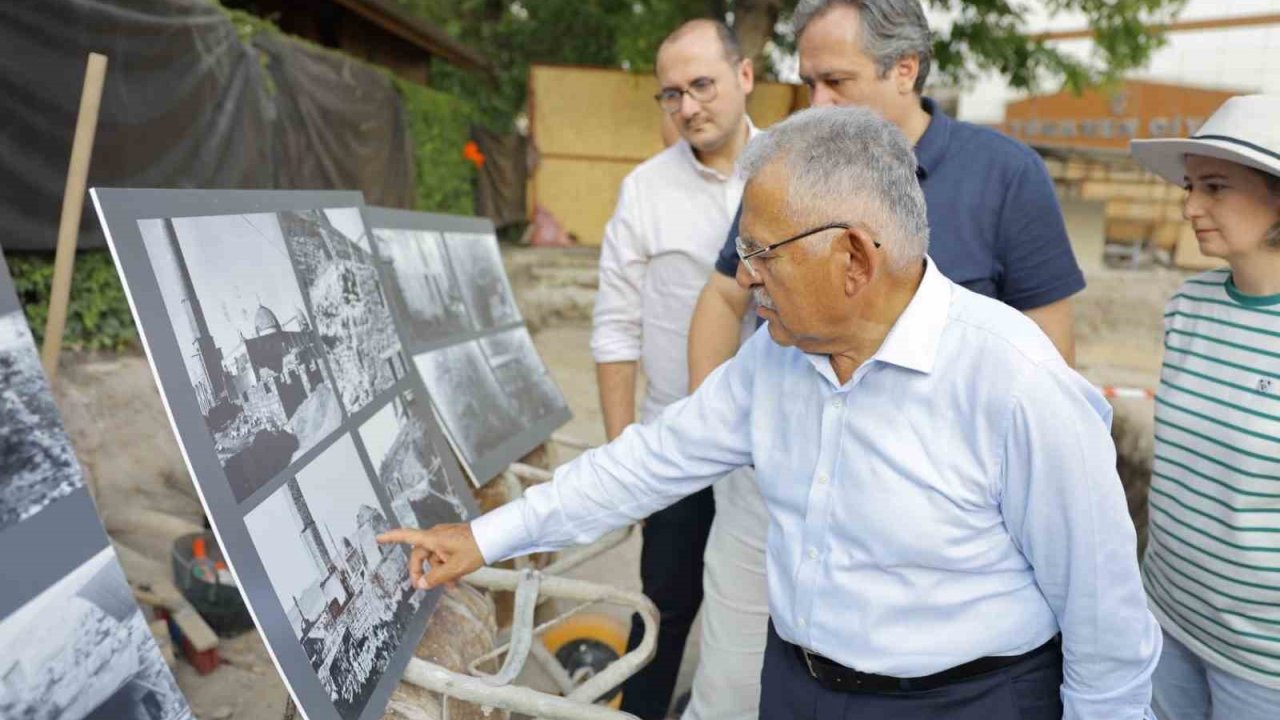Camikebir’de tarihi miras gün yüzüne çıkıyor
