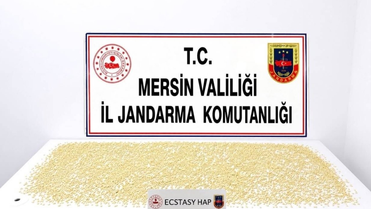 Mersin’de 3 bin 760 uyuşturucu hap ele geçirildi