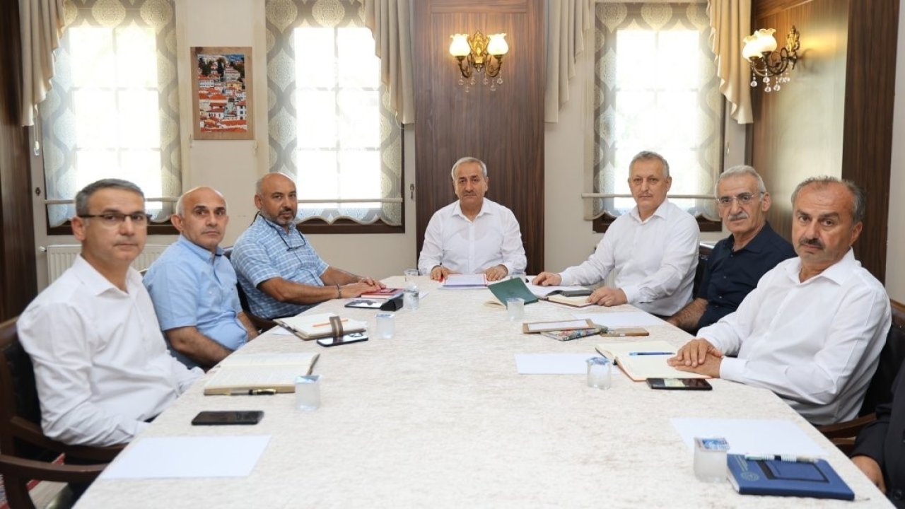Karabük’te yeni eğitim öğretim yılı hazırlıkları ele alındı