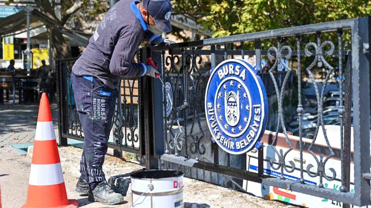 Büyükşehir’den Gölyazı’da kapsamlı bakım çalışması