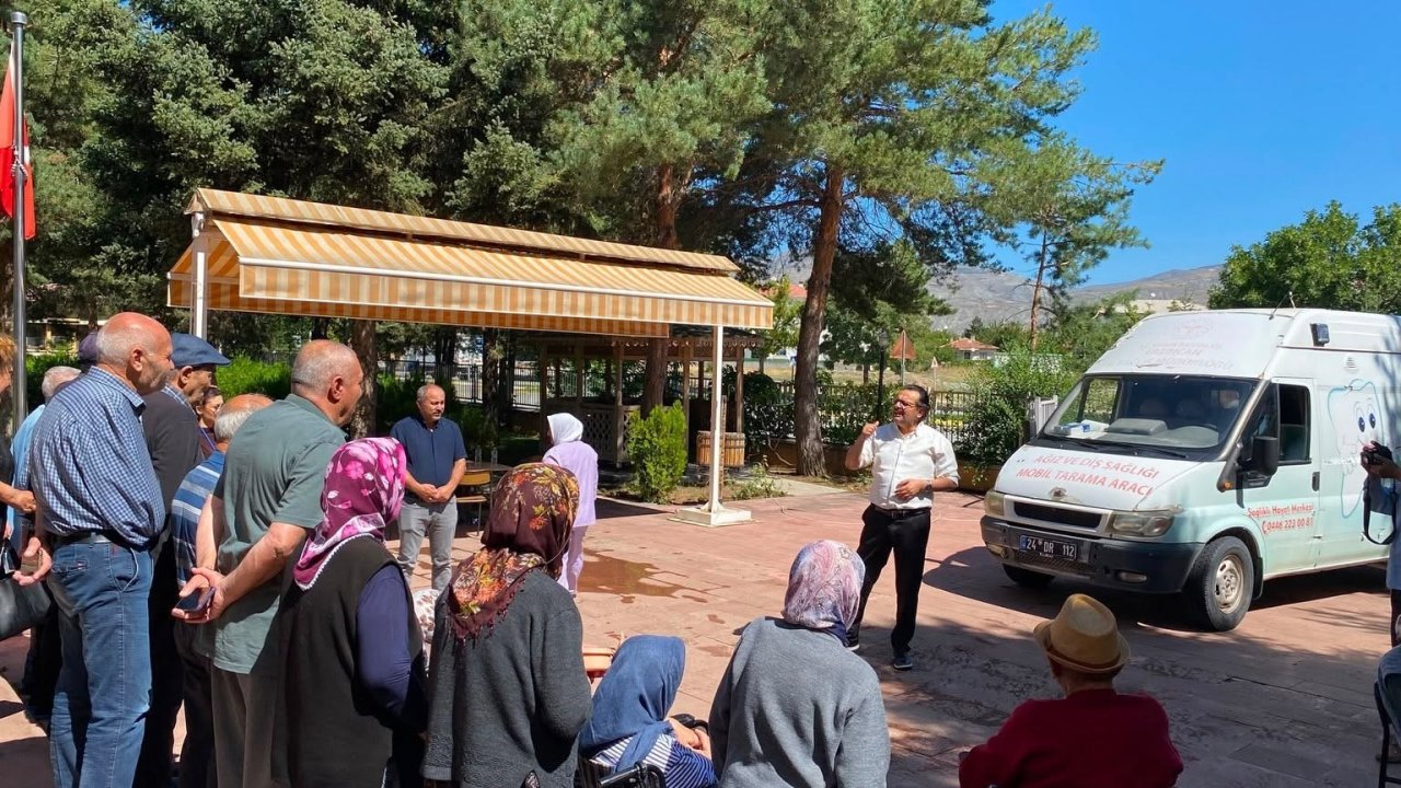 Erzincan’da 63 yaşlıya sağlık ve farkındalık eğitimi verildi
